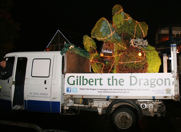 Gilbert The Dragon - Salisbury City Council