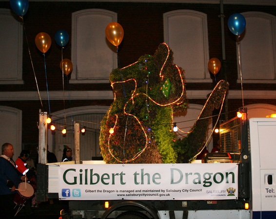 Gilbert the Dragon - Salisbury City Council