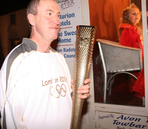 Olympic Torch Display
