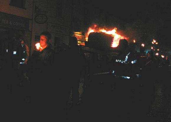 Ottery St Mary Torchlit Procession