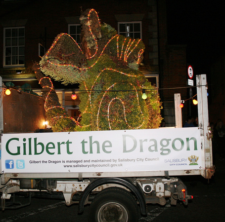 Gilbert The Dragon - Salisbury City Council